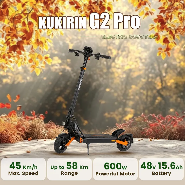 KUKIRIN G2 Pro Electric Scooter | 720WH Power | 48V 15.6Ah Battery