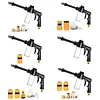 High Pressure Pump Car Wash Sprayer with Dispenser Bottle Adjustable Nozzle Car Soap Sprayer for Aut