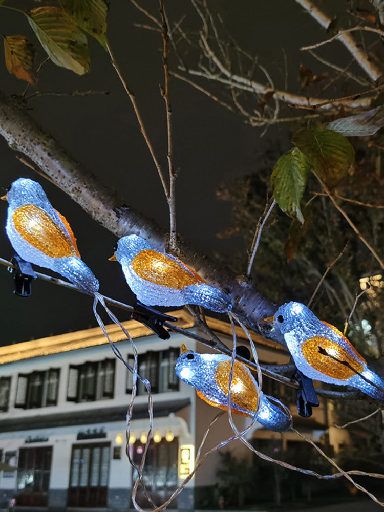

LED Parrot String Lights Landscape Lamp Waterproof Garden Patio Lighting, 501 Original