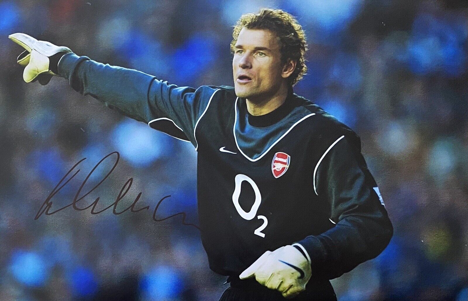 Jens Lehmann Genuine Hand Signed Arsenal 12x8 Photo Poster painting, See Proof, 3