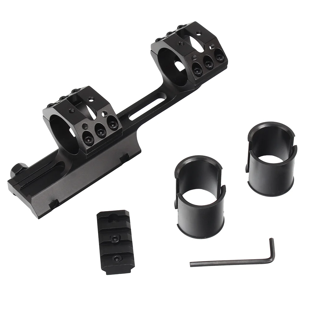 ohhunt ®1 Inch 25.4mm / 30mm Ring Scope Mount With Removable Picatinny Rail For 21mm Picatinny Mount