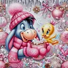 (Multi-Style) Eeyore and Winnie Disney-11CT Stamped Cross Stitch 40*40cm/50*50cm