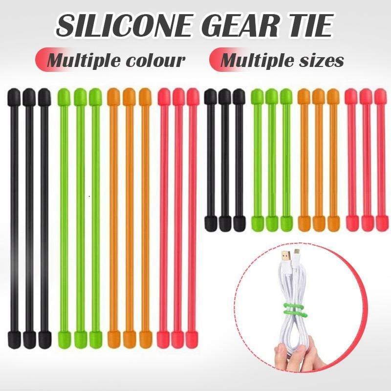 Silicone Gear Tie (3 Pcs)