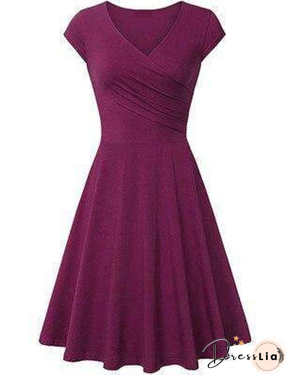 Summer Dress Women New Green 16 Colors Pleated Dresses Black Plus Size V Neck Fashion Slim Clothing Vestidos Feminina CX800