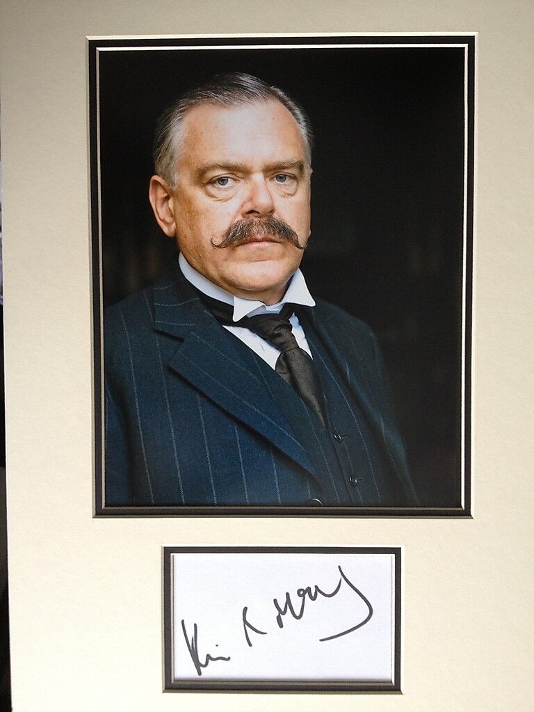 KEVIN McNALLY - DOWNTON ABBEY ACTOR - SUPERB SIGNED COLOUR Photo Poster painting DISPLAY