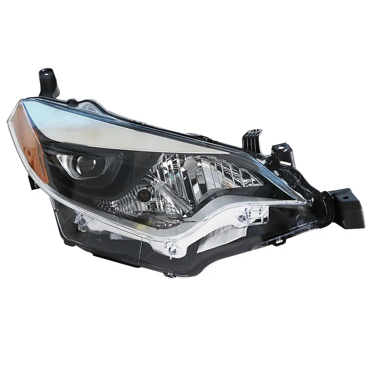 Silscvtt Headlight Front Head Lamp Replacement for 2014 2015 2016 Toyota Corolla Projector Headlight Right Side (Passenger Side)