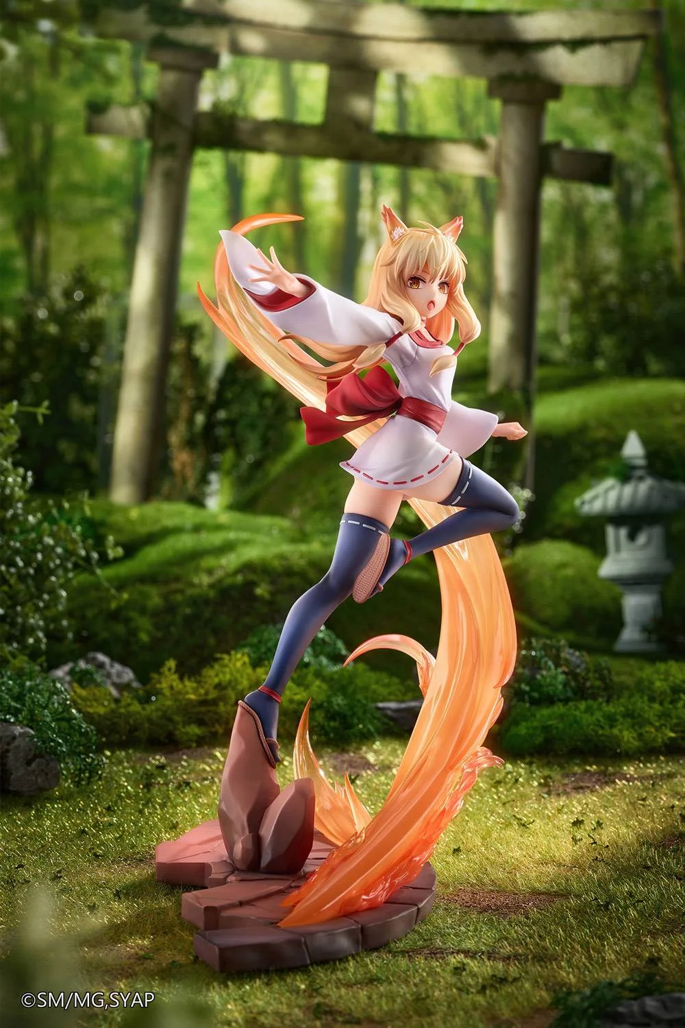 置物 youko 1/7 Scale Tama Youko & Jinka Yamato - Sengoku Youko: Yonaoshi