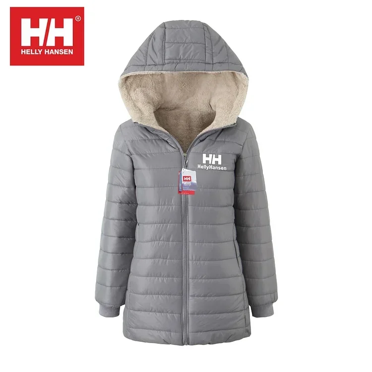 Nová teplá péřová bunda Helly Hansen 2024 s kapucí pro podzim a zimu