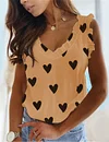 Sweet Heart V Neck Tank Top
