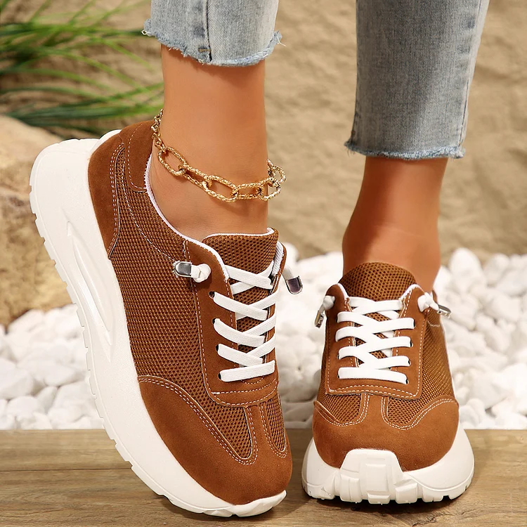 Women New Shoes Thick-soled Trend Shoes Casual Sports 1688 Stunahome.com