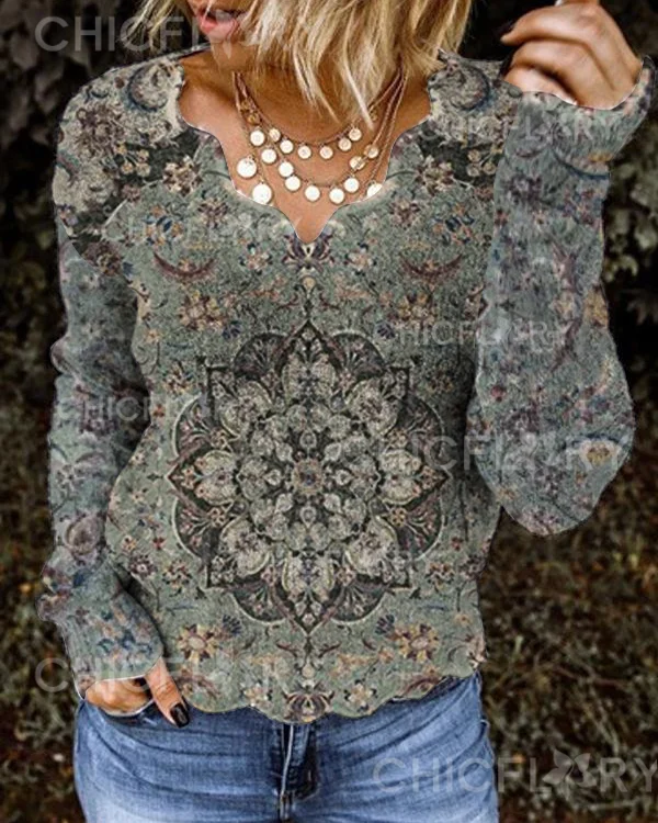 Vintage Pullover Cashmere Bottoming Top
