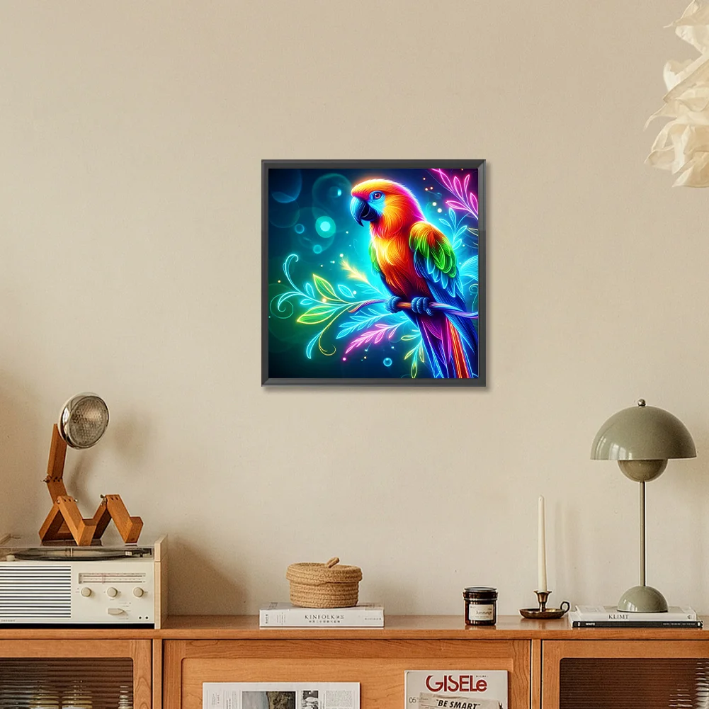Diamond Painting - Full Round Drill - Parrot(Canvas|30*30cm)