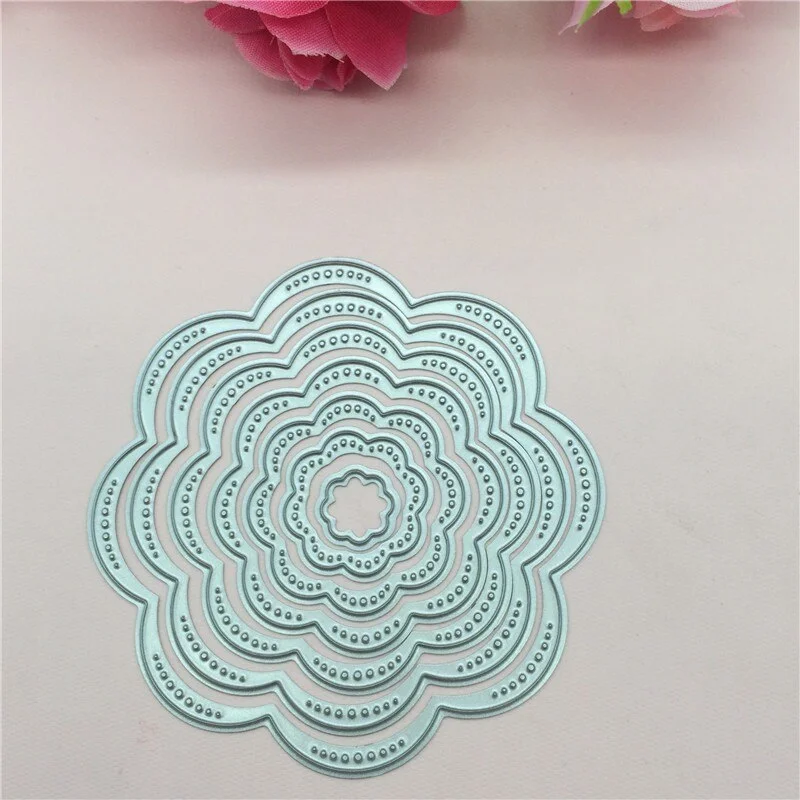 Flower design Metal Cutting Dies Stencils for DIY Scrapbooking/photo album Decorative Embossing DIY Paper Cards
