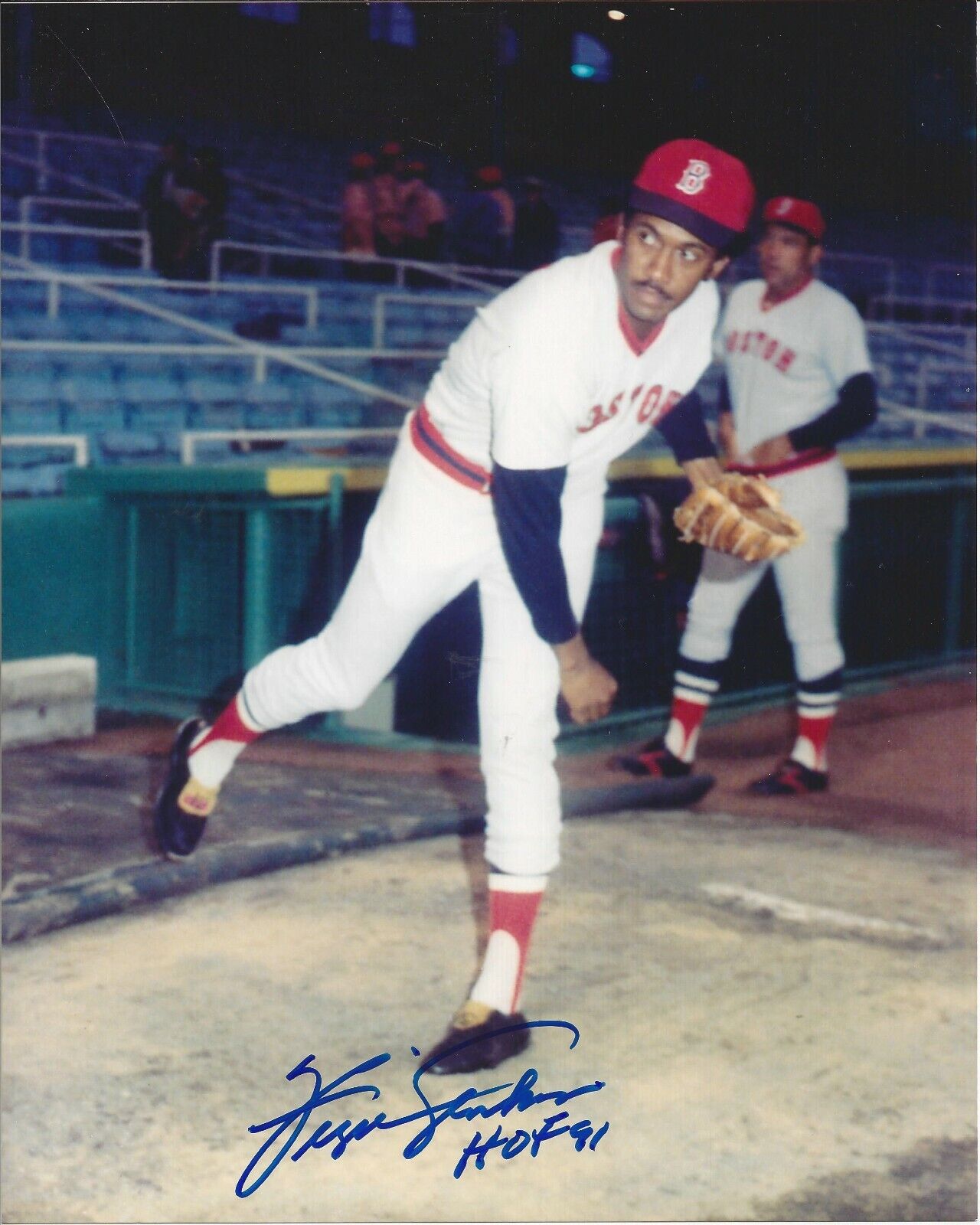 Fergie Jenkins Autographed 8x10 Boston Red Sox#2