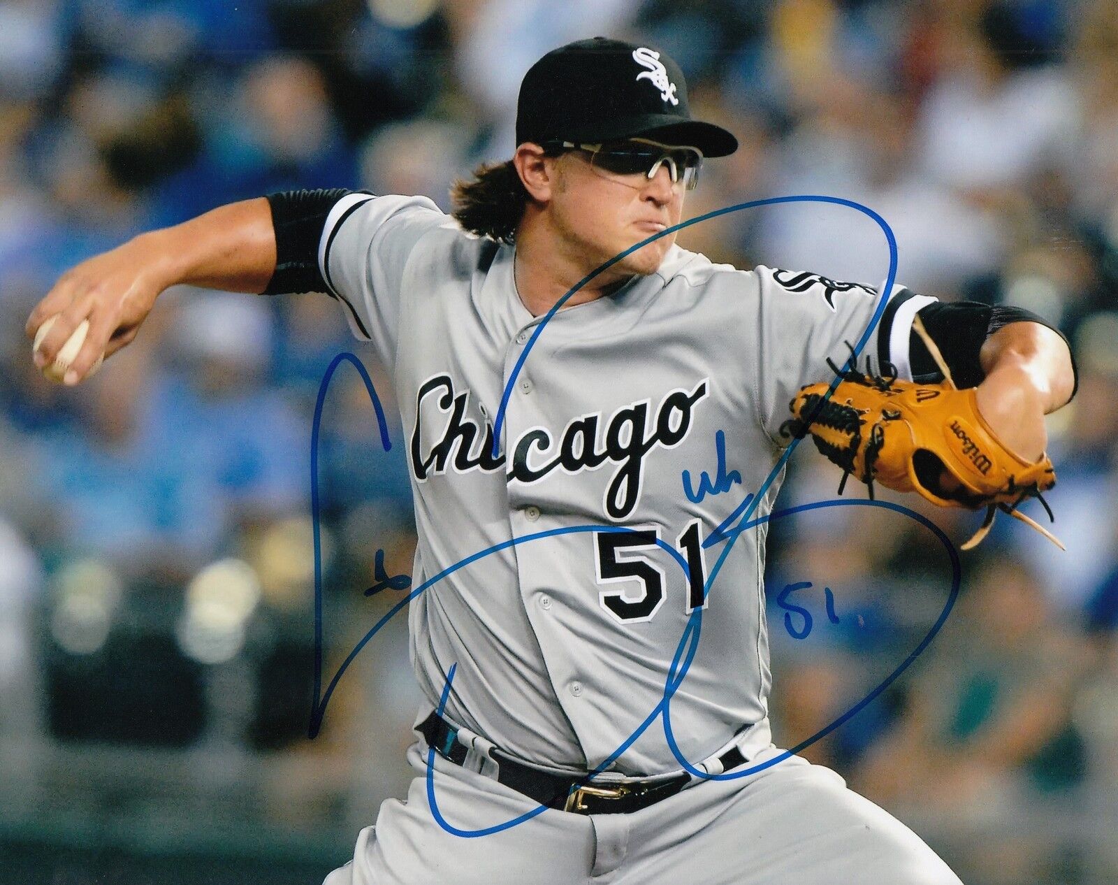 CARSON FULMER signed (CHICAGO WHITE SOX) Baseball 8X10 Photo Poster painting W/COA #2