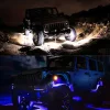 LED Car Chassis Lights Off-Road Lights RGB Fantasy Rock Lights ATV SUV Boat Motorcycle Car Lights Modification