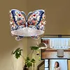 &Eacute;tag&egrave;re d&rsquo;angle papillon en acrylique - D&eacute;coration artisanale 5d