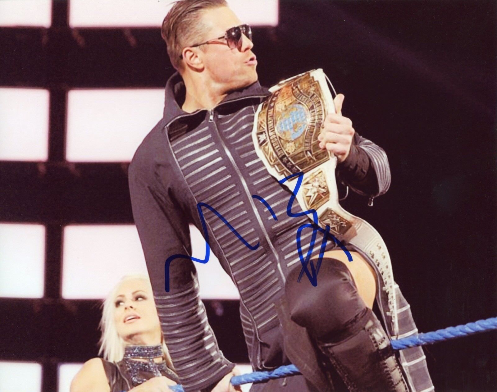 ~~ THE MIZ Authentic Hand-Signed WWE