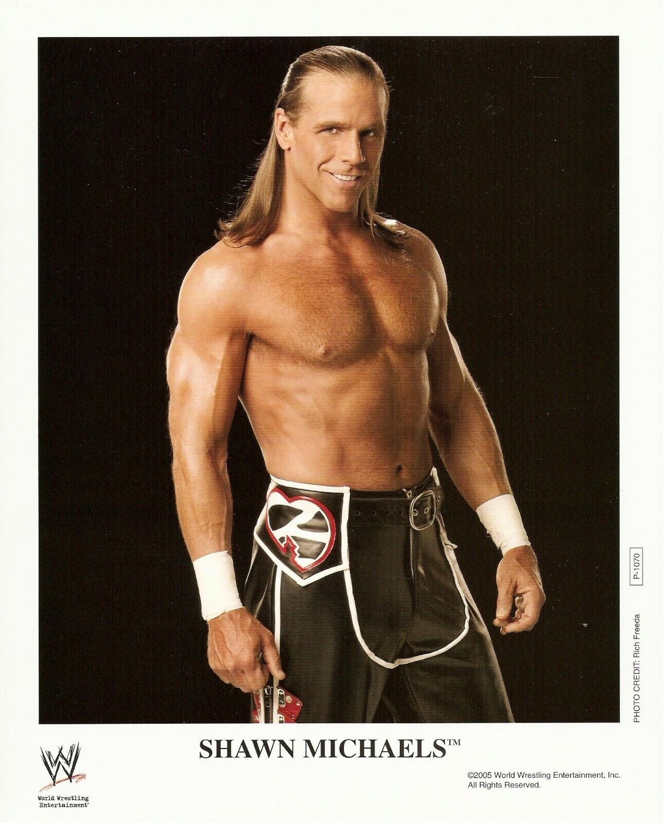 Shawn Michaels WWF Wrestler 8 x 10 Unsigned Glossy Promo Photo Poster painting (2/5)