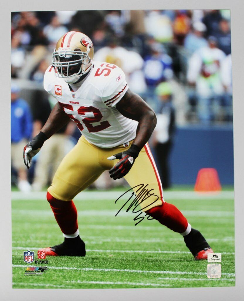 San Francisco 49ers - Patrick Willis Signed 16x20 Photo Poster painting (COA & Hologram from ...