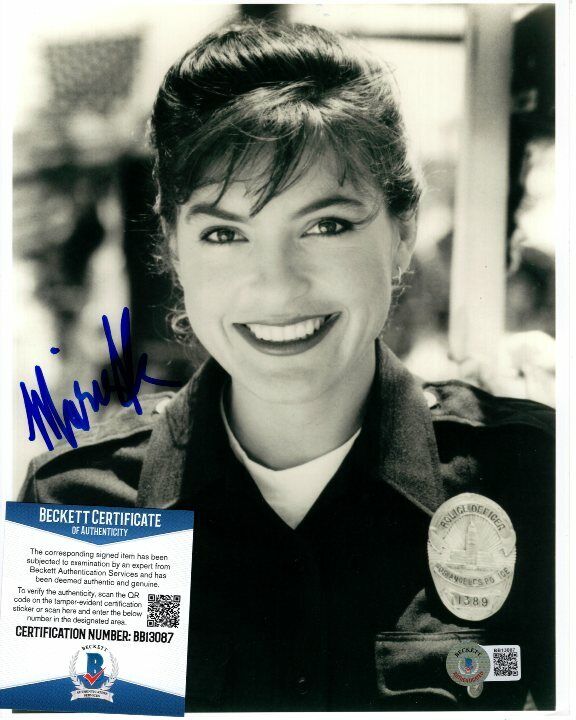 MARISKA HARGITAY signed TEQUILA AND BONETTI ANGELA GARCIA Photo Poster painting Beckett BAS