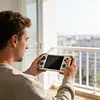 TPU Handheld Protective Case Shockproof Transparent Anti-drop Protective Shell Cover for Anbernic RG 476H Handheld Game Console