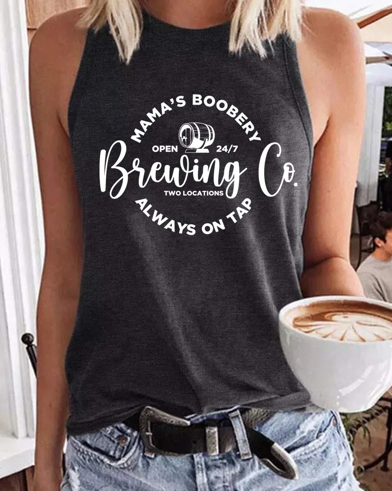 Mama's Boobery Always on Tap Tank Top
