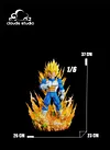 1/6 & 1/4 Scale Super Vegeta - Dragon Ball Resin Statue - Clouds Studios [In Stock]
