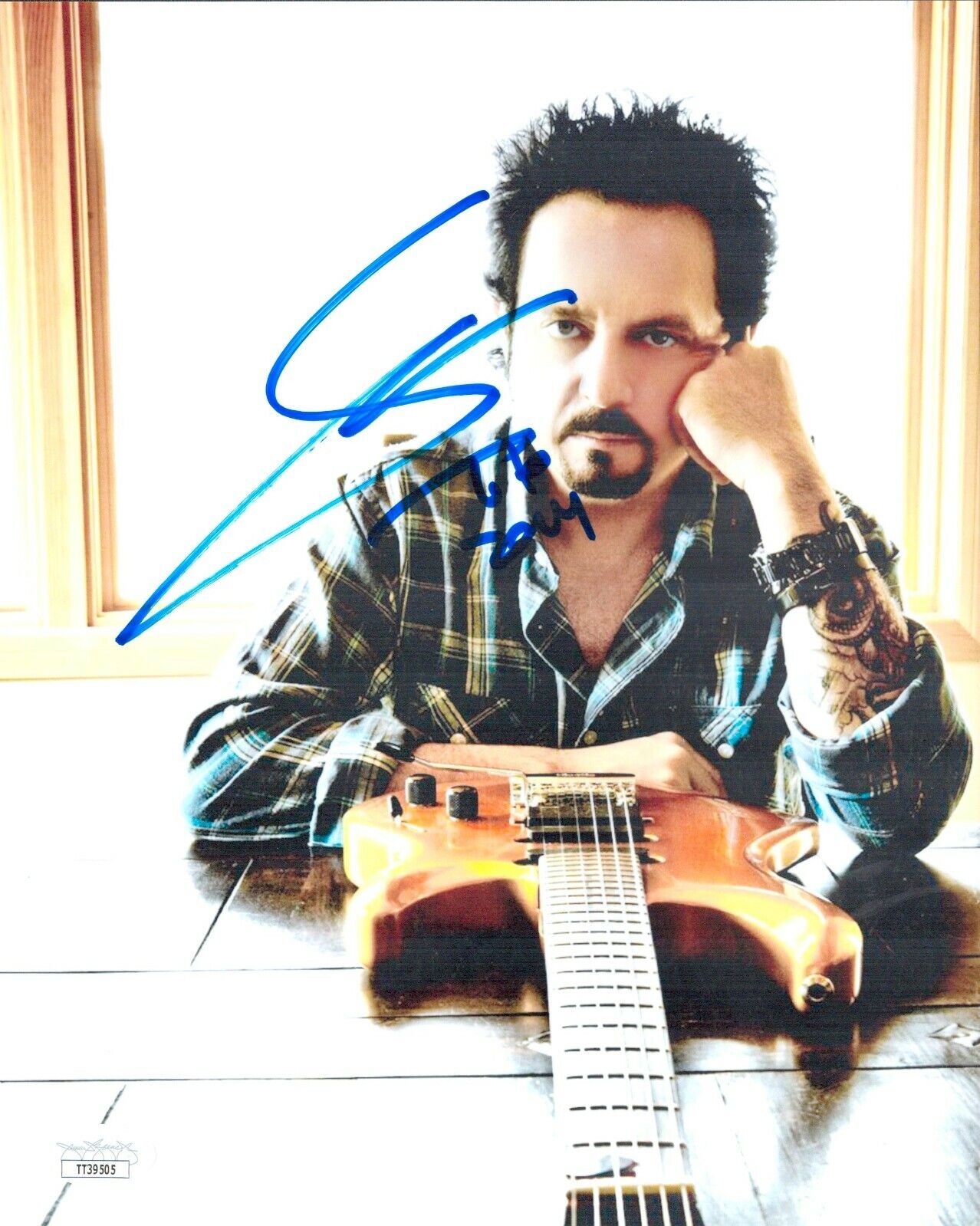 Steve Lukather Signed 8x10 Toto Guitarist Authentic Autograph JSA COA