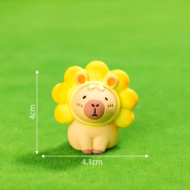 Animal Simulation Model Animal Capybara Resin Toys