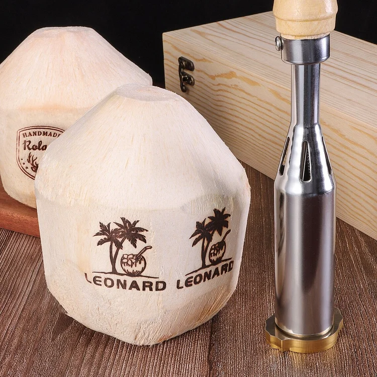 Custom Coconut Branding Iron Personalized Branding Iron for Food Personalized BBQ Branding Iron Personalized Branding Iron for Grilling 