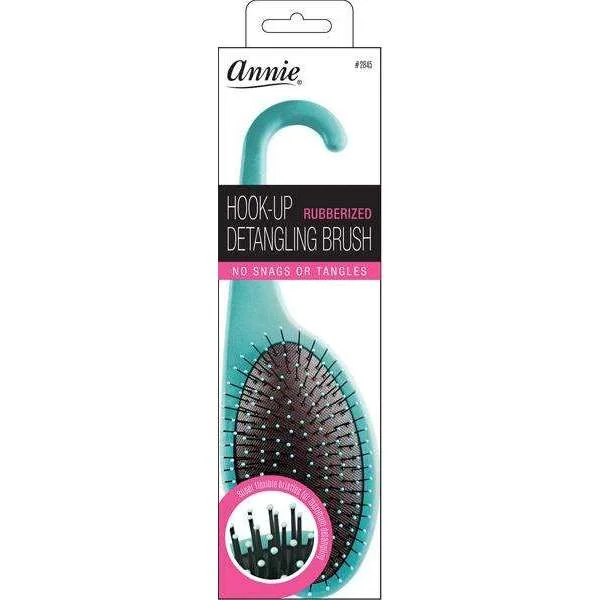 Annie Hook-Up Detangling Brush Teal
