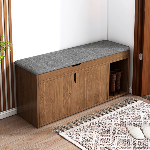 GLVEE Simple Sturdy Storage Artifact Layered Shoe Cabinet