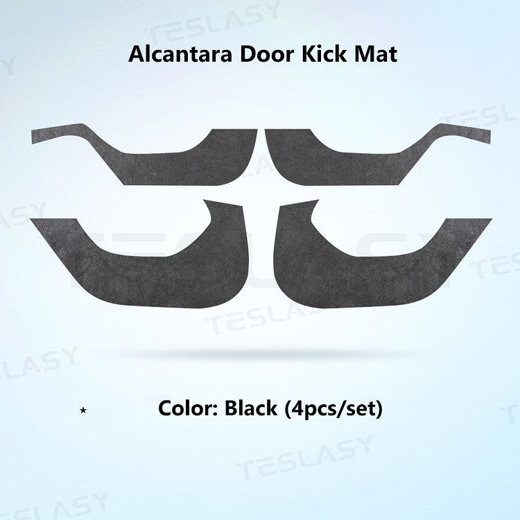 Tesla Model 3 Highland 2024+ Alcantara Door Kick Mat