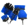 5Pcs Electric Scrubber Brush Drill Brush Kit for Floor Tub Shower Tile Bathroom