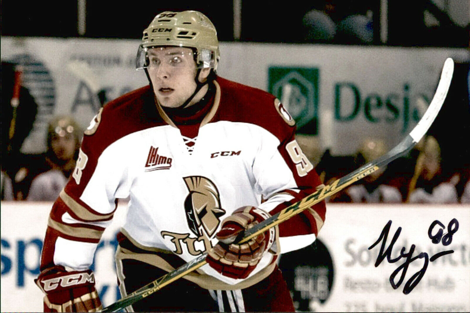 Vladimir Kuznetsov SIGNED 4x6 Photo Poster painting ACADIE BATHURST TITAN