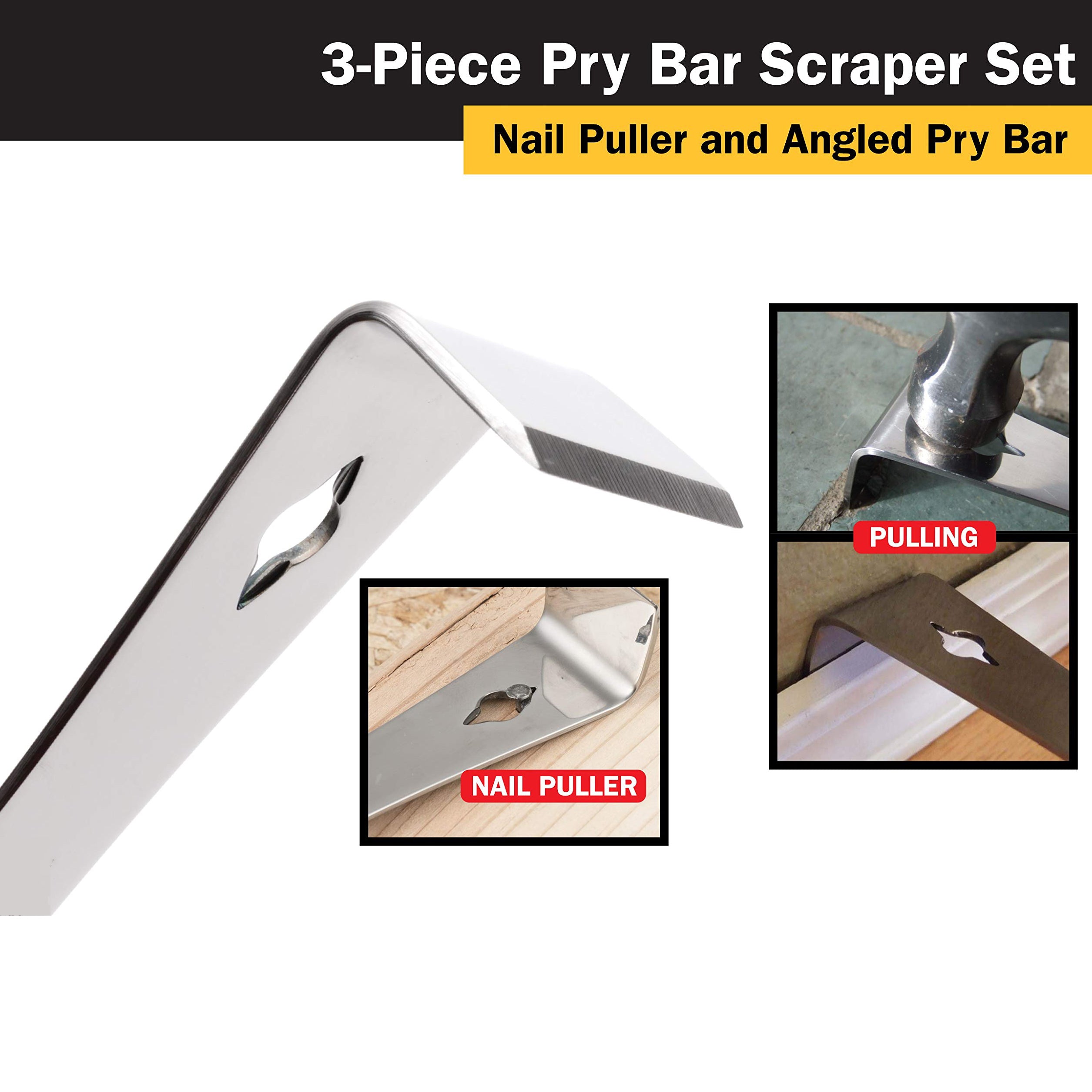 Multifunktionales Brecheisen für den Türeinbau