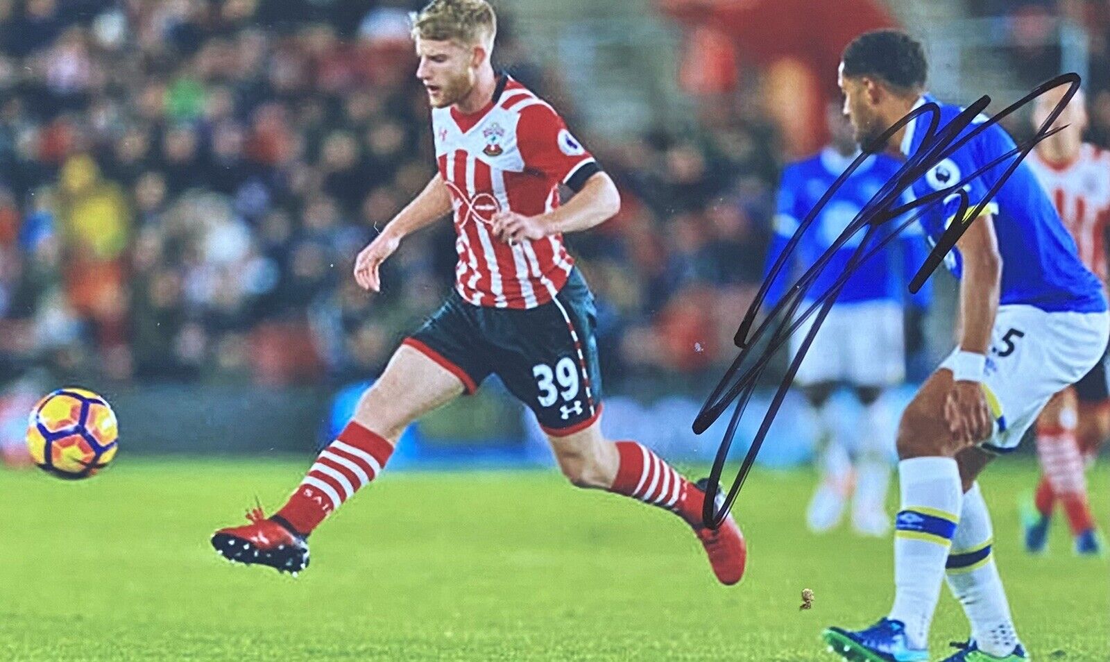 Josh Sims Genuine Hand Signed Southampton 6X4 Photo Poster painting