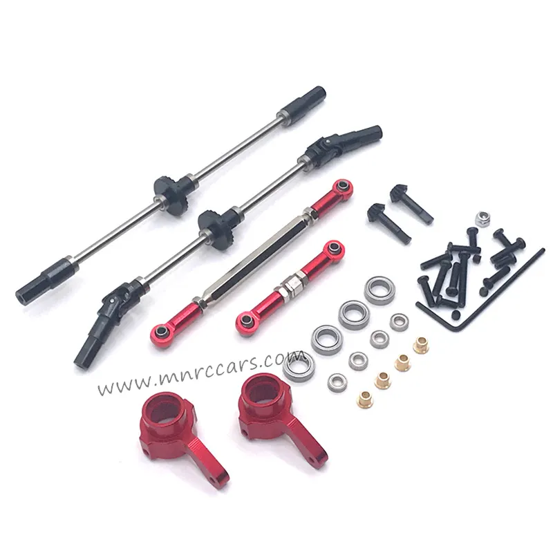 MN Model MN98 RC Crawler Upgrade Parts  Front and Rear Axle Kit