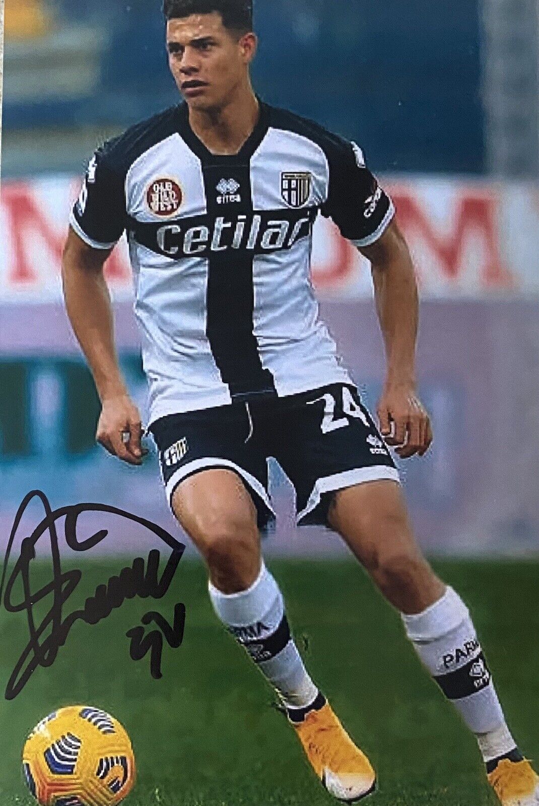 Yordan Osorio Hand Signed Parma 6X4 Photo Poster painting