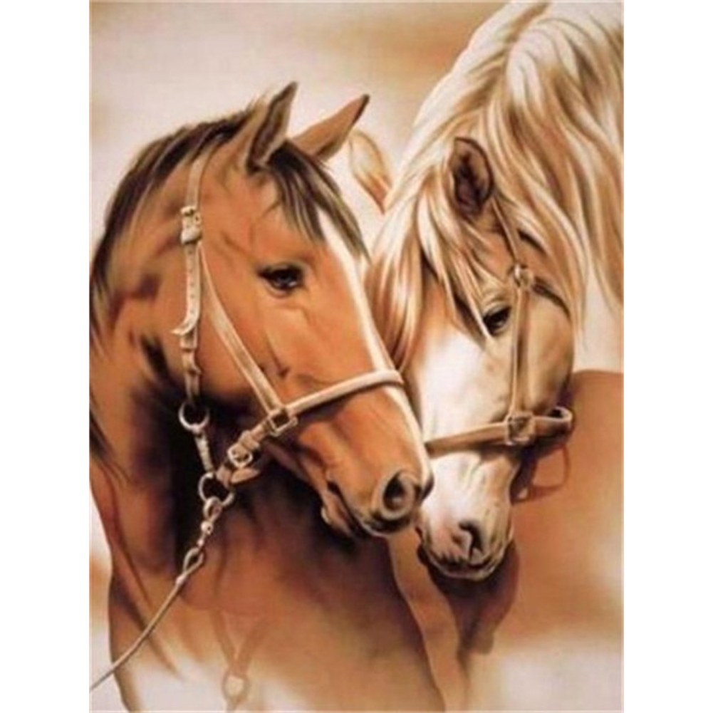 

40*50CM - Square Drill Diamond Painting - Horse, 501 Original