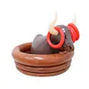 Inflatable Water Bull Cooler Multifunctional Drinks Cooler Tray for Summer Party
