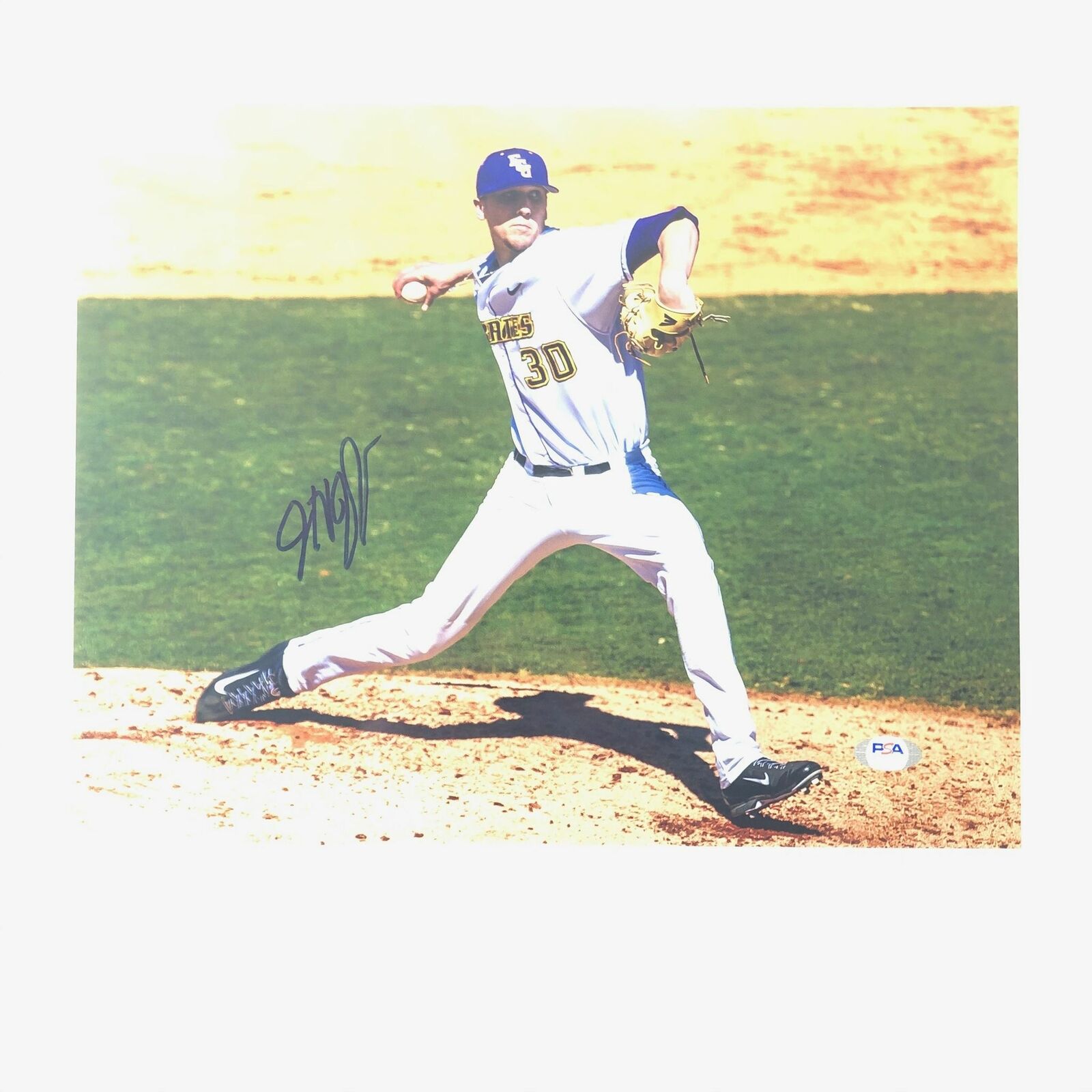 Jeff Hoffman signed 11x14 Photo Poster painting PSA/DNA Colorado Rockies Autographed