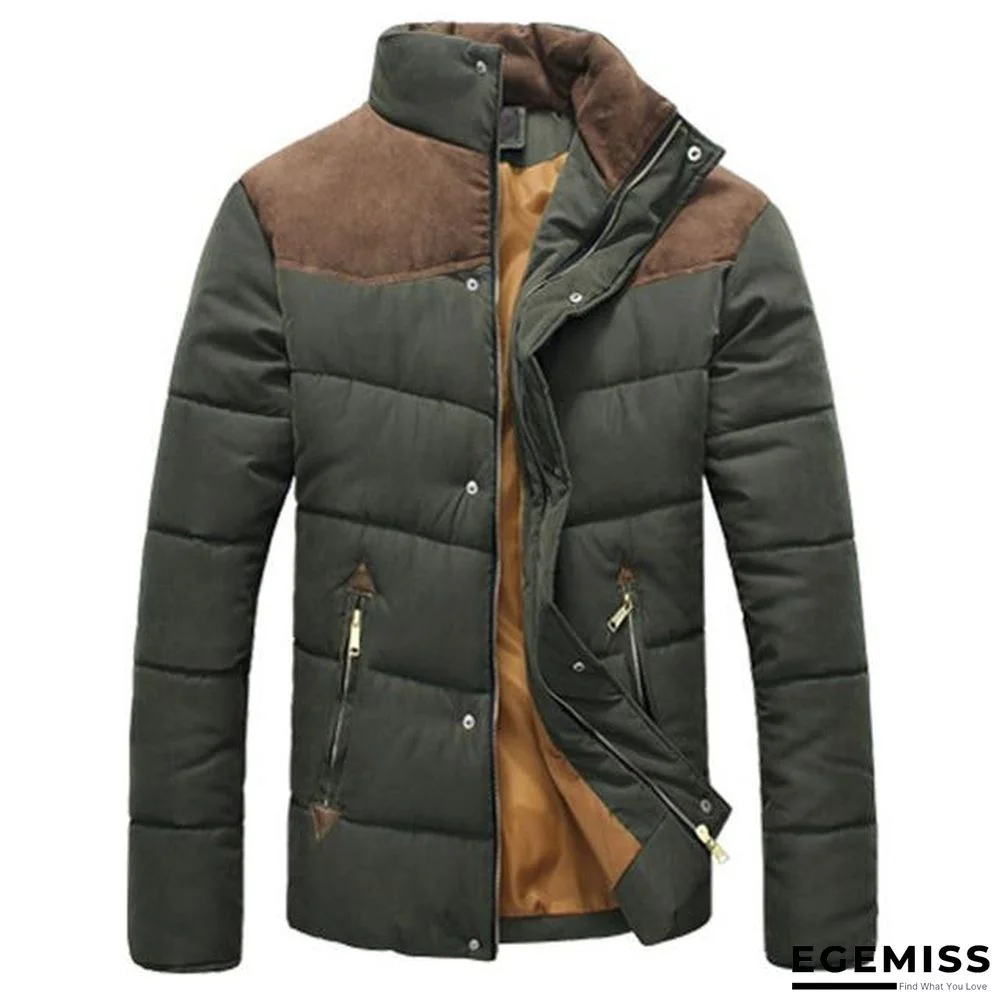 Men Autumn Winter Coats Men Parka Cotton Warm Thick Jackets Padded Coat Male Outerwear Jacket | EGEMISS