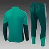 Joyfball 2026/2027 Algeria Half-Pull Training Suit Green Jersey