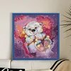 Starry Sky Bear - 14CT Stamped Cross Stitch 40*38cm/15.75*14.96in