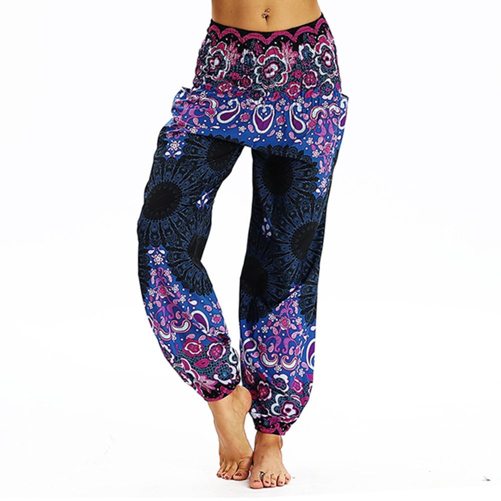 

Digital Printing Women Loose Sport Yoga Harem Pants Beach Trousers, 501 Original