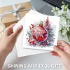 6PCS Christmas DIY Diamond Art Greeting Cards Congratulations Cards & Gifts