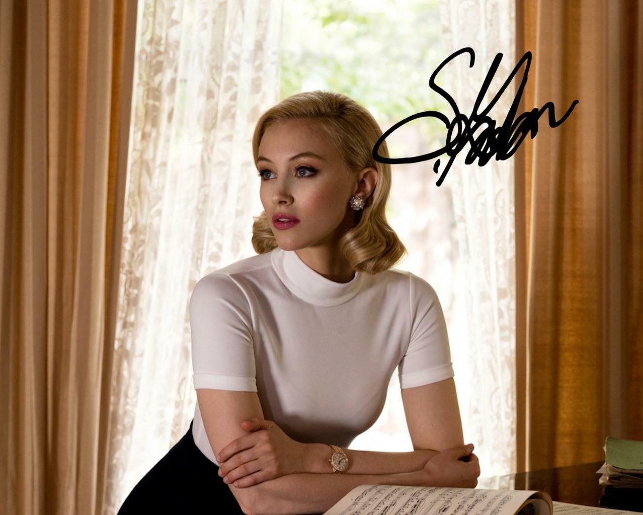 11.22.63 Mini Series SARAH GADON SIGNED AUTOGRPHED 10 X 8