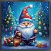 Christmas Gnome - 11CT Stamped Cross Stitch - 50*50cm - Xmas